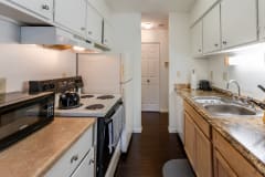 a washer and dryer in the laundry room of a home