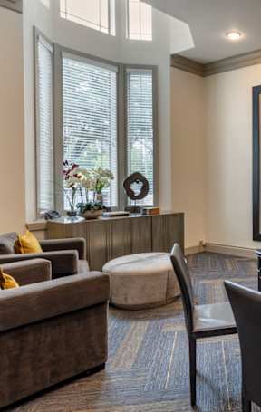 Leasing office at Mission Gate Apartments in Plano, TX