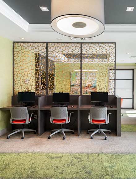 Business center at The Upton Apartments (2 of 4)