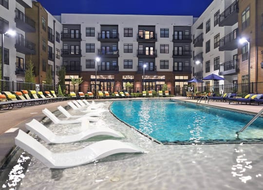 Swimming Pool With Sundeck at Windsor Parkview, 5070 Peachtree Boulevard, Chamblee