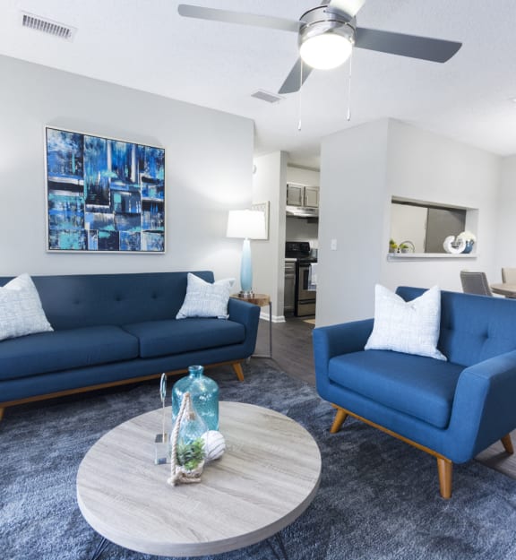 Warm And Inviting Living Room at Wood Terrace, Doraville, GA, 30340