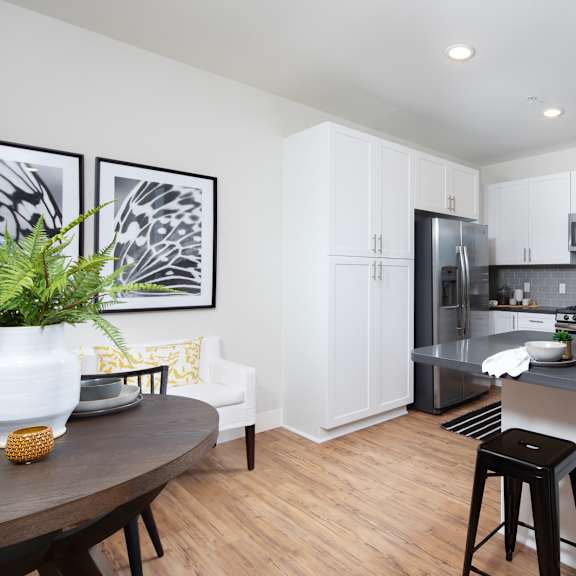 kitchen  at Sorano Apartments, Moreno Valley, California