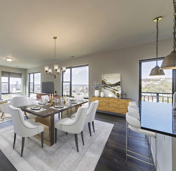 Dining Space at Adams Edge Apartments, Ohio, 45202