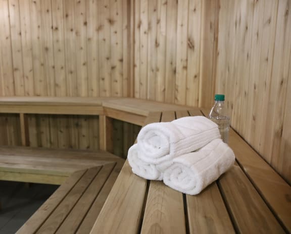 Sauna & Steam Room at Durham, Edina, Minnesota