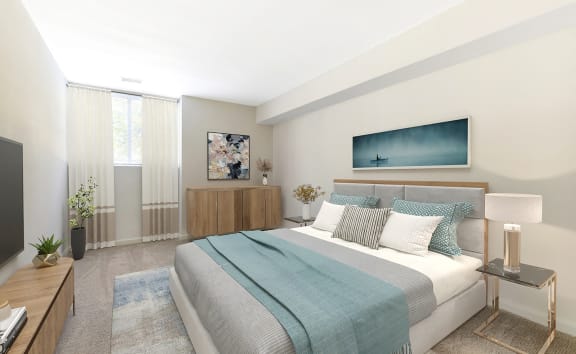 Spacious Bedroom at Copper and Quarry Village, Pikesville, MD, 21209