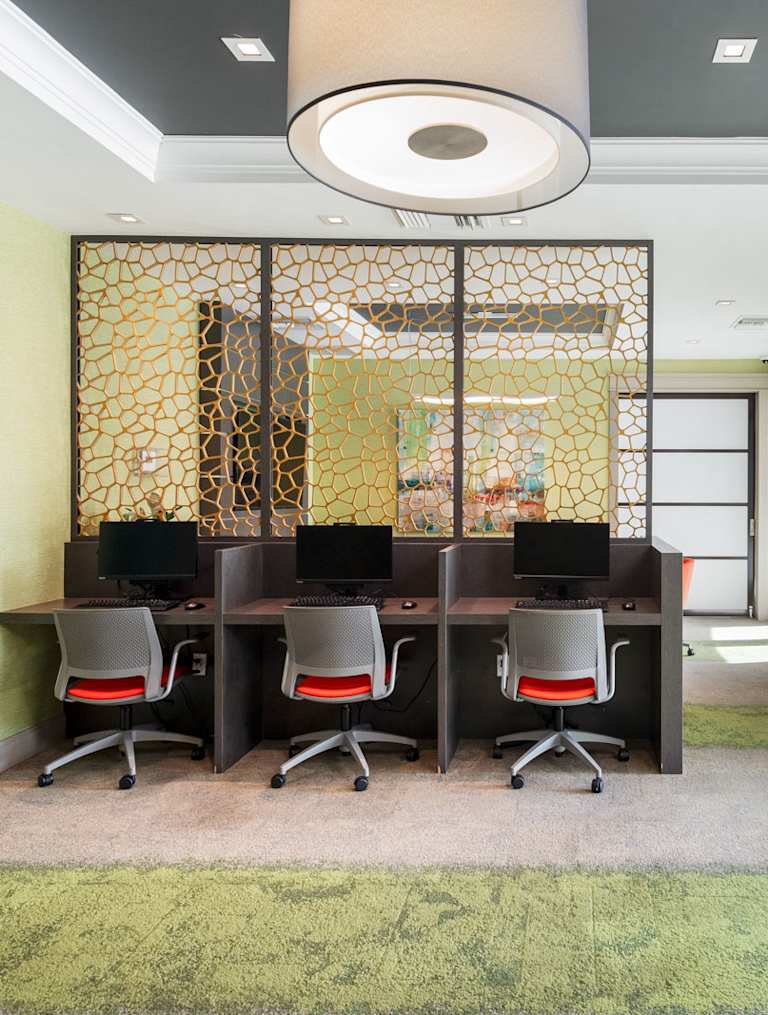 Business center at The Upton Apartments (3 of 4)