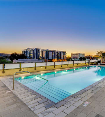 City Views From Pool at The Marston by Windsor, California, 94063