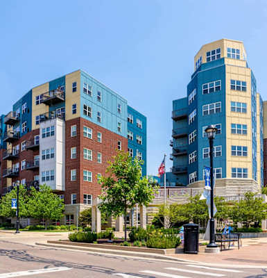 Building Exterior at Wheaton 121, Illinois
