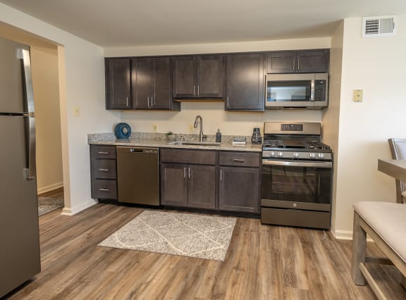 Updated Kitchen at Windsor House in Middle River, MD