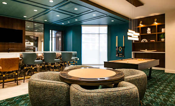 Rec Lounge at The Residences at Galleria, Overland Park, KS, 66211