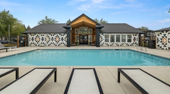 Swimming Pool With Sparkling Water at Cedar House, Vancouver, WA, 98682