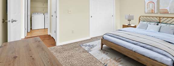 Spacious Bedroom at Deer Valley Apartments, Silvis