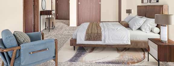 Bedroom Interior at Kimberly Club Apartments, Iowa, 52807
