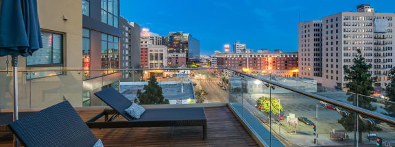 Rooftop Deck with Amazing Views at South Park by Windsor, Los Angeles, 90015
