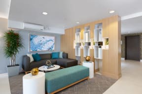 Living and receiving area