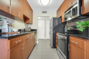 Apartments in Mountain View - Americana Apartments Kitchen