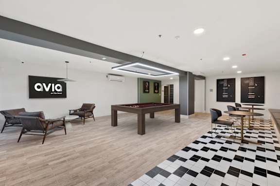 Game room at AVIA on Pike Street, Seattle