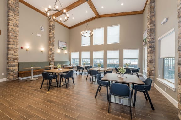 Community Roomat The Portofino 55+ Apartments, Pasadena, TX