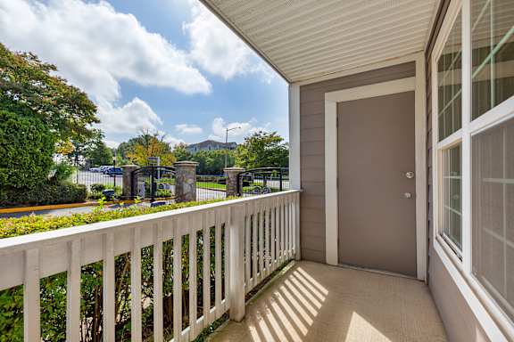 Large Balcony at The Courts at Fair Oaks, Fairfax, VA, 22030