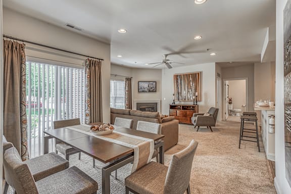 Model 2 Bedroom Dining Room at Trexler Park West in Allentown, PA