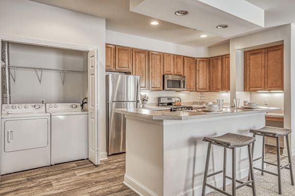 Model 2 Bedroom Kitchen at Trexler Park West in Allentown, PA