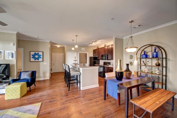 Kitchen and Dining Area