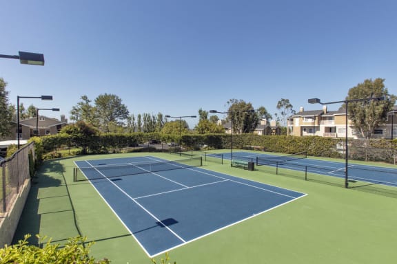 Tennis courts at Harbor Pointe, Dana Point, 92629