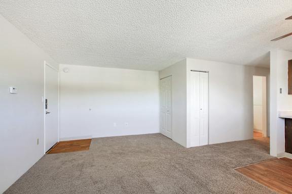 Carpeted Bedroom at Golden Arms Apartments, Colorado, 80401