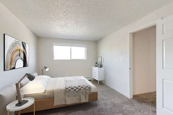 Gorgeous Bedroom at Golden Arms Apartments, Colorado