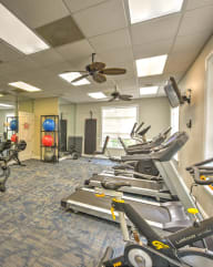 Fitness Center at Ocean Park Apartments in Jacksonville. FL
