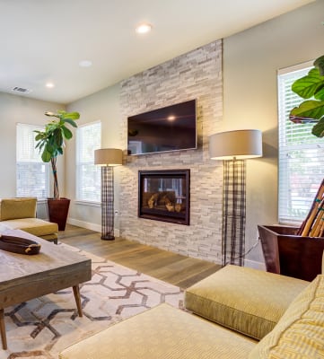 Clubhouse Fireplace | The Reserve at Rohnert Park
