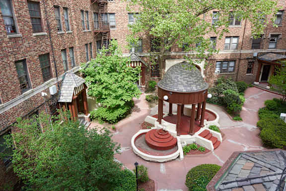 Grand Concourse courtyard