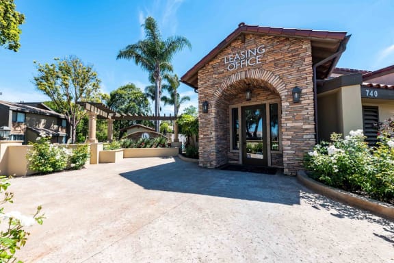 leasing office entrance