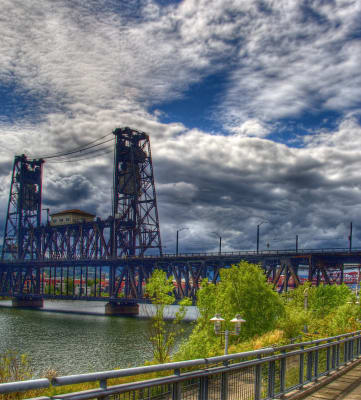 Steel Bridge at Lorence Court Apartments Portland, OR 97216