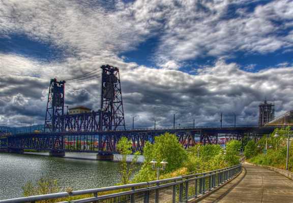Steel Bridge at Lorence Court Apartments Portland, OR 97216