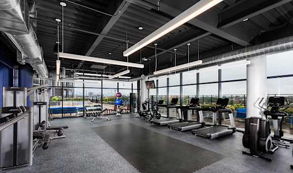 Fitness Center at Residences at Addison Clark, Illinois, 60613