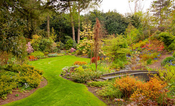Powells Garden Federal Way, Washington Bridge and Landscaping
