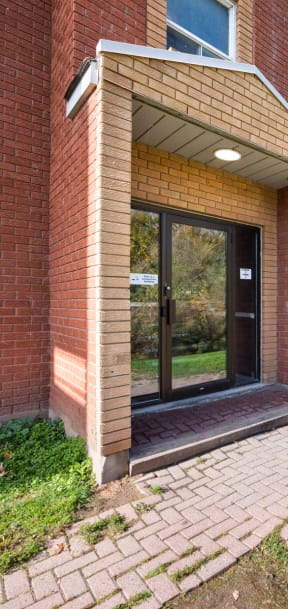 our apartments offer a patio