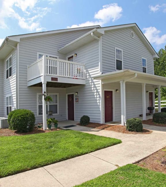 Walking Path at Granville Oaks Apartment Homes, Creedmoor, NC 27522