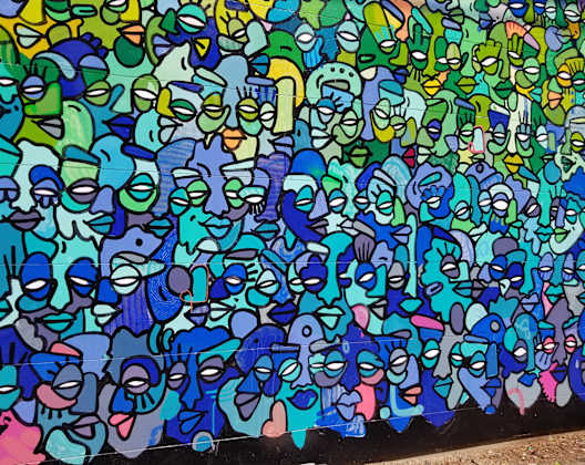Hilltop Lofts mural