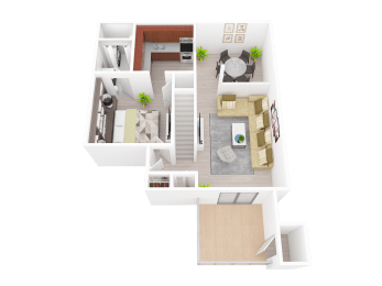 THG 3 bdr 1st floor at Townhomes at Gateway, Bensalem, 19020