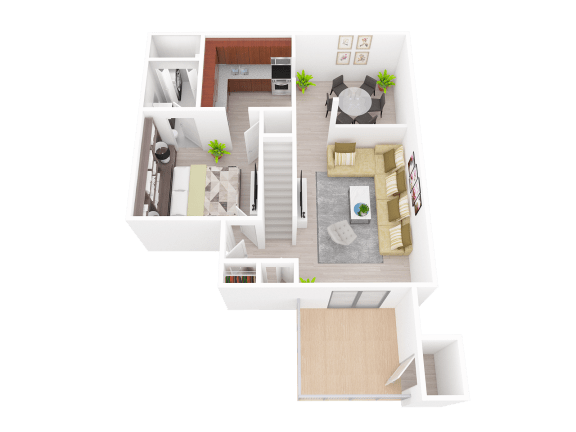 THG 3 bdr 1st floor at Townhomes at Gateway, Bensalem, 19020
