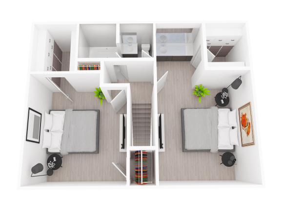 THG 3 bdr 2nd floor  at Townhomes at Gateway, Bensalem, 19020