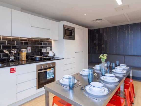 Spring Mews, London - Shared Kitchen, 2