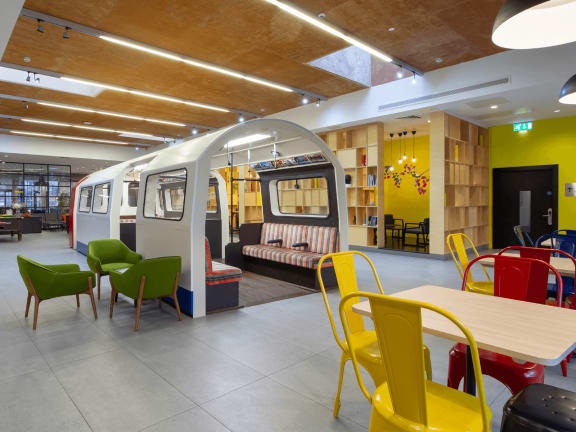 Spring Mews, London - Social Space, 2
