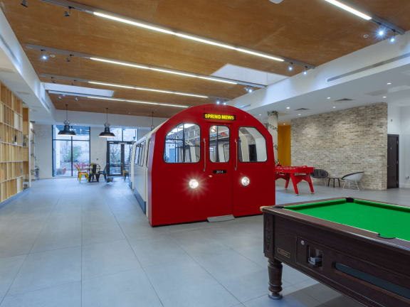 Spring Mews, London - Social Space, 4