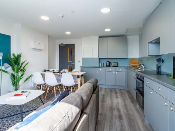 The Gate, Sheffield -  Shared Kitchen and Living Area, 1