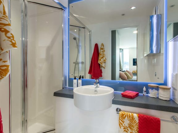 The Gate, Sheffield -  Studio bathroom