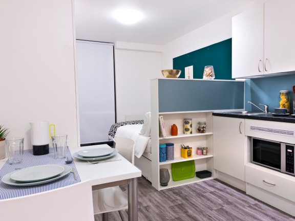 Floor Plan  Bontanic Studios, Belfast - Studio Kitchen