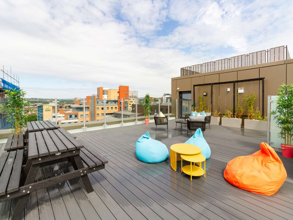 The Refinery, Leeds - Roof Terrace, 8